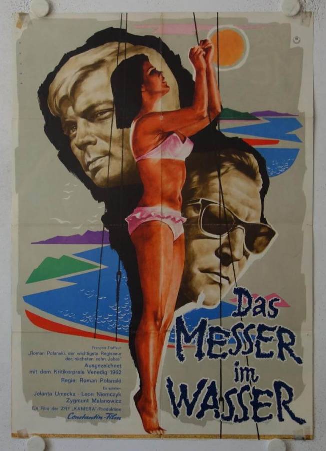 Das Messer im Wasser originales deutsches Filmplakat
